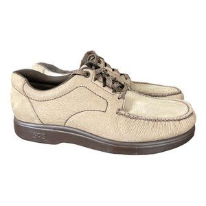 SAS Bout Time Tripad Comfort Pebbled Suede Shoes